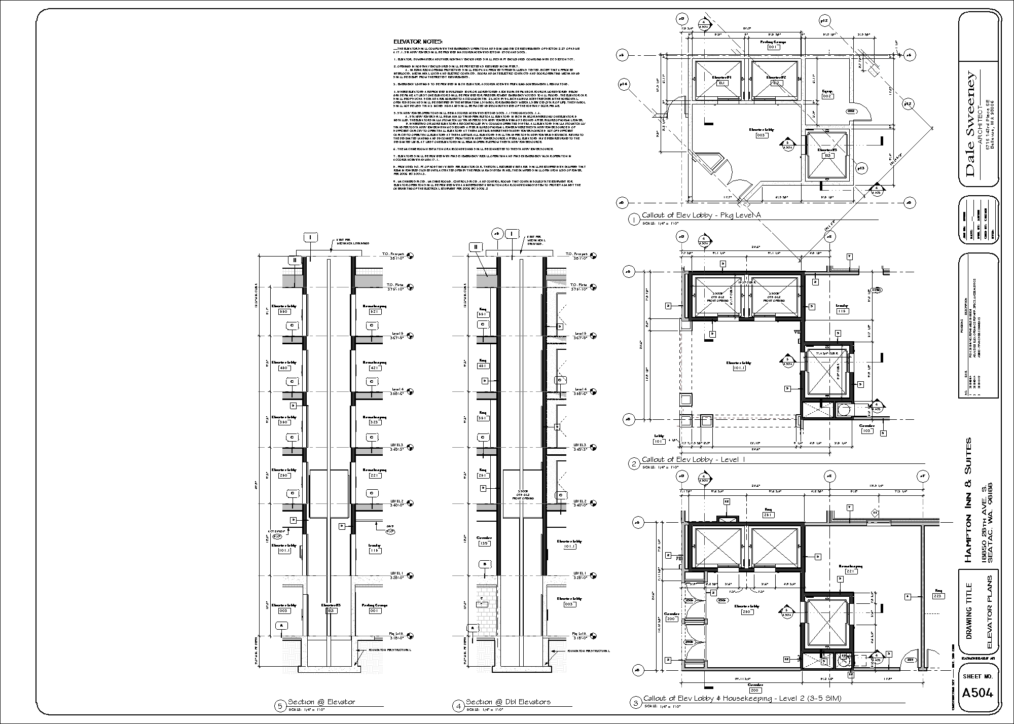 Elevator Floor Plan